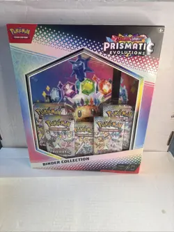 Pokemon TCG: Scarlet & Violet Prismatic Evolutions Binder Collection Sealed - Image 1
