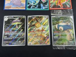 Pokemon 3 Card Lot IR Promo Shiinotic Snorlax Eevee - Image 1