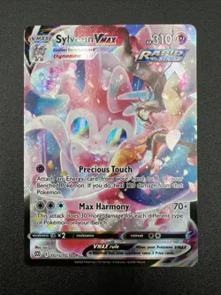 ☠☠ Pokemon Sylveon VMAX TG15/TG30 Swsh09: Brilliant Stars Trainer Gallery Holo - Image 1