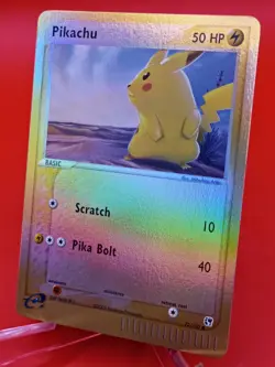 Pikachu Reverse Holo 72/100 EX Sandstorm Near Mint Vintage Pokemon - Image 2