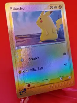 Pikachu Reverse Holo 72/100 EX Sandstorm Near Mint Vintage Pokemon - Image 3