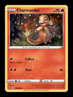 CHARMANDER SWSH092 HOLO P SWORD & SHIELD PROMO POKEMON HOLO LP - Image 1