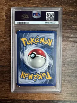 Pokemon TCG Machamp 1st Edition Holo Base Set 8/102 PSA 5 1999 - Image 2