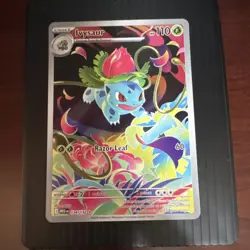 Pokemon Ivysaur Me01: Mega Evolution Illustration Rare Holo 134/132 Stage 1 HP1… - Image 1