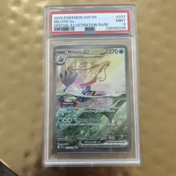 Pokemon Milotic ex 237/191 Surging Sparks Illustration Rare Holo PSA 9 - Image 1
