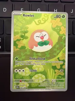 Pokemon TCG Rowlet 090/080 Mega Evolution: Perfect Order NM - Image 1