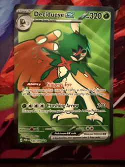 Pokemon TCG Decidueye Ex 100/088 Perfect Order Ultra Rare NM - Image 1