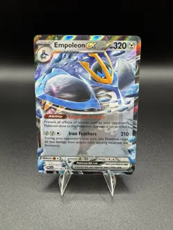 Pokemon TCG Empoleon ex 070/094 Double Rare Holo Phantasmal Flames NM - Image 1