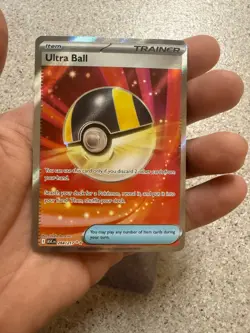 Pokemon TCG Ultra Ball Full Art Trainer 264/217 Ascended Heroes NM PACK FRESH - Image 2