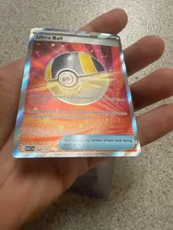 Pokemon TCG Ultra Ball Full Art Trainer 264/217 Ascended Heroes NM PACK FRESH - Image 3