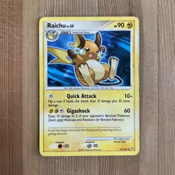 Raichu - 77/147 - Uncommon HP English Pokemon Supreme Victors - Image 1