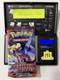 (HEAVY)🔥22.42g Pokemon TCG Destined Rivals Booster Pack Factory Sealed✅ - Image 1