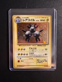 Pokemon Magneton 082 1996 Japanese Holo Stage 1 Lightning 60 HP Vintage - Image 1