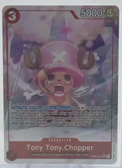 Tony Tony.Chopper (0070) (Parallel) OP08-007 Two Legends Foil - Image 1