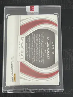 2023 Immaculate Jordan Walker Prospect Patch Jersey Auto 1/10 Cardinals - Image 5