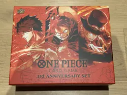 One Piece Japanese 3rd Anniversary Set - ENGLISH CARDS - Image 1
