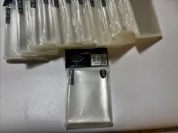 MTG TCG Clear Card Sleeves Lot Of 12 Max Protection Fits Standard TCG Cards - Image 2