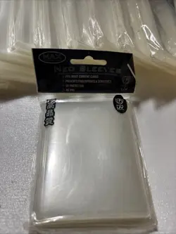 MTG TCG Clear Card Sleeves Lot Of 12 Max Protection Fits Standard TCG Cards - Image 3