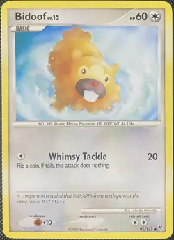 Bidoof 91/147 Supreme Victors Regular - Pokemon Card - Image 1