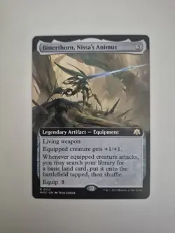 Bitterthorn, Nissa's Animus Extended Art, Commander MOM Regular 132 - Image 1
