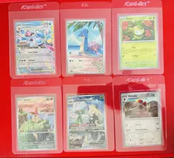 Pokemon Scarlet and Violet Era Lot of 6 Illustration Rare & Master Ball’s - Image 1