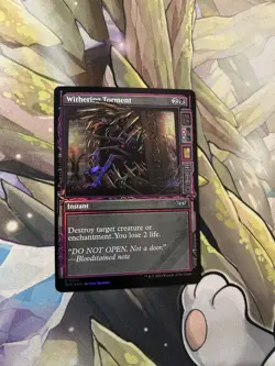 Withering Torment (Showcase) Duskmourn: House of Horror Foil 0313 NM - Image 1