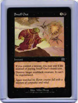 MTG | Snuff Out, Mercadian Masques, Regular Common - Image 1