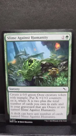 Magic: The Gathering Slime Against Humanity Murders at Karlov Manor Green Sorce… - Image 1