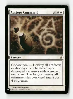 Austere Command - Commander 2011 - #8 - Non-Foil - NM - MTG - Image 1