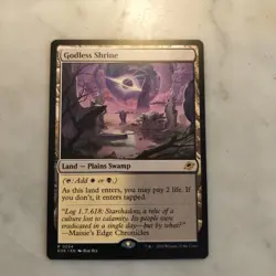 Godless Shrine (0254) MTG Edge of Eternities Regular - Image 1