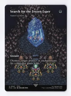 Search for the Frozen Esper (Showcase) MTG Final Fantasy Regular - Image 1