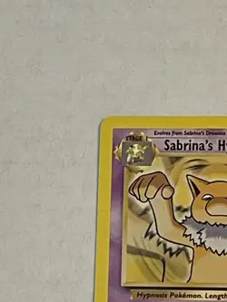VTG Pokemon TCG Sabrina's Hypno 56/132 Gym Challenge Non Holo Unlimited WOTC LP - Image 4