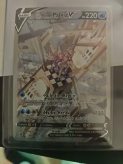 Origin Forme Palkia V 167/189 Alternate Art Astral Radiance Pokemon Card - Image 1