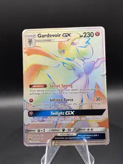 Pokemon Gardevoir GX 159/147 Burning Shadows Rainbow Secret Rare Holo HP - Image 1