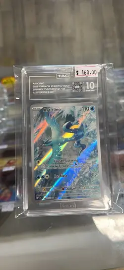 Pokemon Articuno Journey Together Gem Mint 10 - Image 1