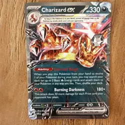 Pokemon TCG Charizard ex Sv03: Obsidian Flames 125/197 Holo Double Rare - Image 1