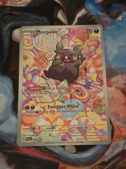 Pokemon TCG Morpeko Paradox Rift 206/182 Illustration Rare NM/MT Pack Fresh - Image 1