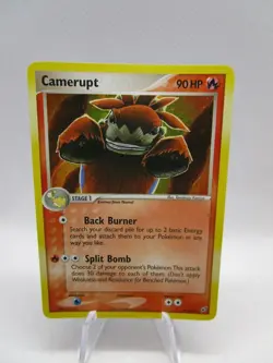 Pokemon Camerupt 4/107 Holo EX Deoxys - Legendsonmain - Image 1