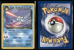 ✰ DARK GOLDUCK 37/82 UNCOMMON TEAM ROCKET POKEMON ✰ MP - Image 1