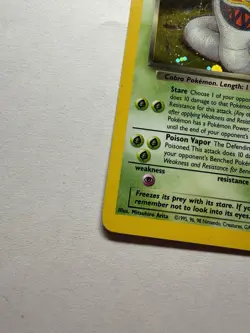 Pokemon Dark Arbok 2/82 Team Rocket Unlimited Holo Rare - Image 5