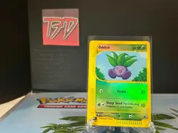 Pokemon Oddish Reverse 122/165 Expedition Base Set - LP - Image 1