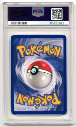 PSA 9 MINT Meowth Team Rocket 1st Edition Common 2000 Pokemon WOTC 62/82 -23 - Image 2