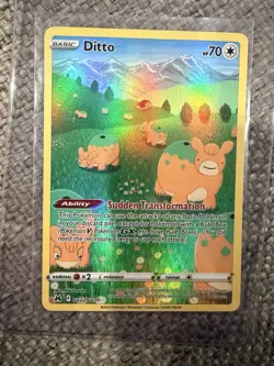 Ditto Galarian Gallery GG22/GG70 Crown Zenith Pokemon TCG - Image 1
