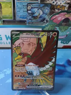 Ethan's Ho-Oh ex 209/182 Pokemon Destined Rivals NM/M - Image 1