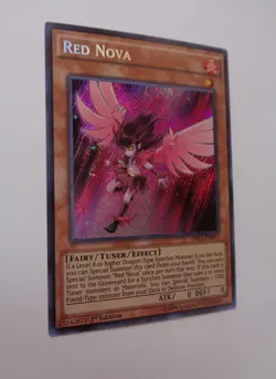 Red Nova DRL3-EN017 (Secret Rare, 1st Edition, Lightly Played / LP) Yugioh - Image 1