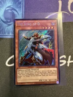 The King of D. LCKC-EN107 Secret Rare Legendary Collection Kaiba Unlimited - Image 1