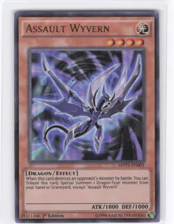 Assault Wyvern Ultra Rare The Dark Side of Dimensions Movie Pack MVP1-EN003 NM 1 - Image 1