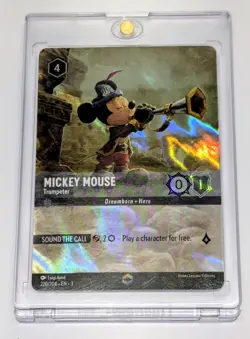 Disney Lorcana Mickey Mouse - Trumpeter (Enchanted) 220/204 Into the Inklands - Image 1