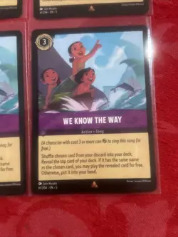 4x Disney Lorcana - Shimmering Skies - We Know the Way - 61/204 x4 - Image 5