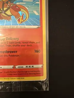 Pokemon TCG Special Delivery Charizard SWSH075 Holo Promo Card Sealed - Image 5